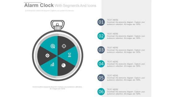 Stop Watch With Business Planning Icons Powerpoint Template