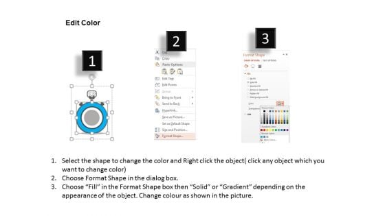 Stop Watch With Strategy Icons Powerpoint Templates