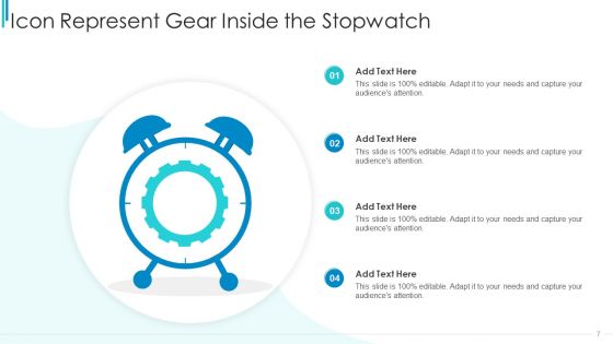 Stopwatch Icon Ppt PowerPoint Presentation Complete Deck With Slides