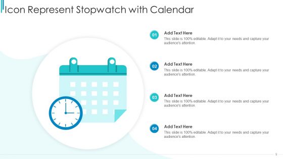 Stopwatch Icon Ppt PowerPoint Presentation Complete Deck With Slides