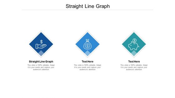 Straight Line Graph Ppt PowerPoint Presentation Visual Aids Inspiration Cpb