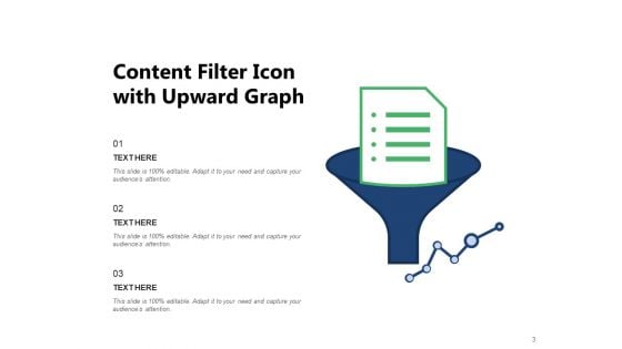 Strainer Icon Content And Data Funnel Envelope Investment Ppt PowerPoint Presentation Complete Deck