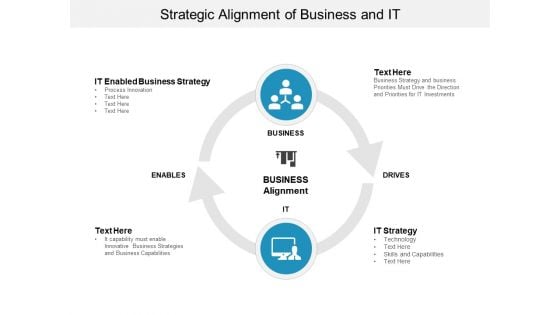 Strategic Alignment Of Business And It Ppt Powerpoint Presentation Model Objects