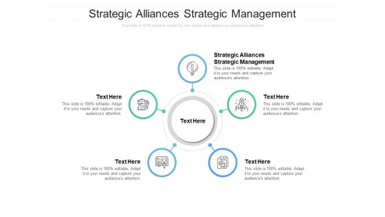 Strategic Alliances Strategic Management Ppt PowerPoint Presentation Show Design Ideas Cpb