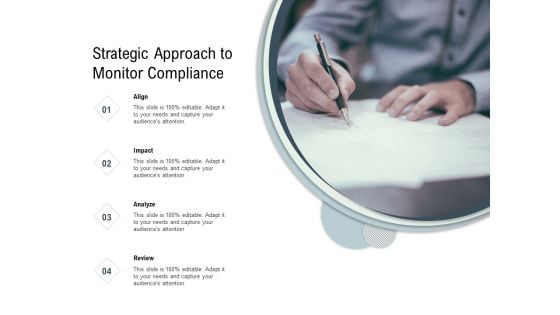 Strategic Approach To Monitor Compliance Ppt PowerPoint Presentation File Formats PDF Strategic Approach To Monitor Compliance Ppt PowerPoint Presentation File Formats PDF