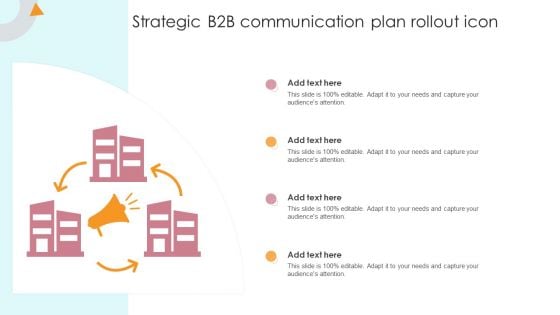 Strategic B2B Communication Plan Rollout Icon Rules PDF