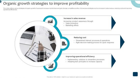 Strategic Brand Growth Plan For Market Leadership Organic Growth Strategies Demonstration PDF