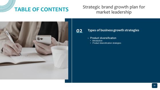 Strategic Brand Growth Plan For Market Leadership Ppt PowerPoint Presentation Complete Deck With Slides Slide23