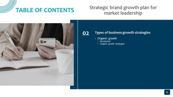 Strategic Brand Growth Plan For Market Leadership Ppt PowerPoint Presentation Complete Deck With Slides Slide36