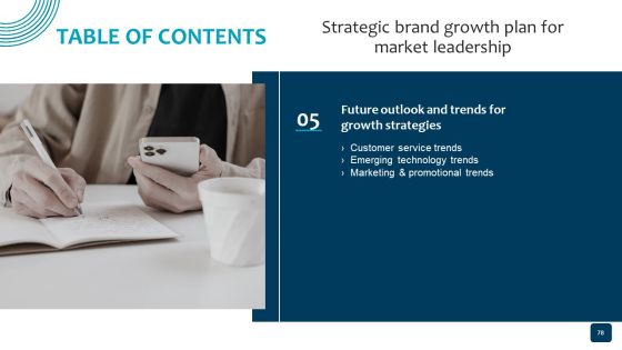 Strategic Brand Growth Plan For Market Leadership Ppt PowerPoint Presentation Complete Deck With Slides Slide78