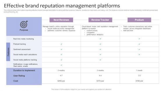 Strategic Brand Management Effective Brand Reputation Management Platforms Microsoft PDF