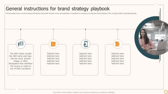 Strategic Brand Playbook General Instructions For Brand Strategy Playbook Themes PDF Strategic Brand Playbook General Instructions For Brand Strategy Playbook Themes PDF