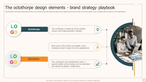 Strategic Brand Playbook The Octothorpe Design Elements Brand Strategy Playbook Demonstration PDF