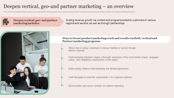 Strategic Brand Promotion For Enhanced Recognition And Revenue Growth Deepen Vertical Geo And Partner Marketing Clipart PDF Strategic Brand Promotion For Enhanced Recognition And Revenue Growth Deepen Vertical Geo And Partner Marketing Clipart PDF
