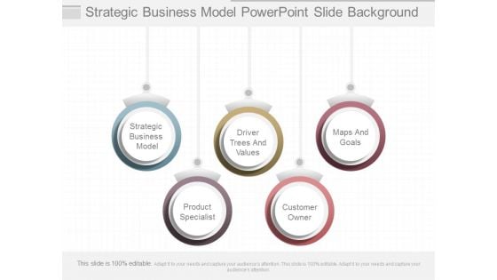 Strategic Business Model Powerpoint Slide Background