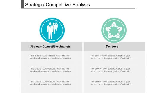 Strategic Competitive Analysis Ppt PowerPoint Presentation Portfolio Clipart