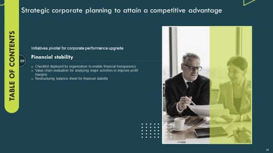Strategic Corporate Planning To Attain A Competitive Advantage Ppt PowerPoint Presentation Complete Deck With Slides