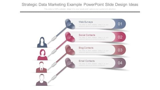 Strategic Data Marketing Example Powerpoint Slide Design Ideas