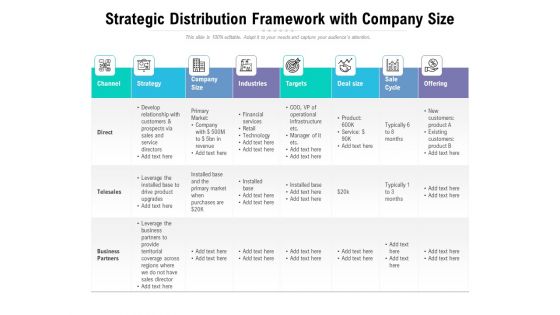 Strategic Distribution Framework With Company Size Ppt PowerPoint Presentation Portfolio Sample PDF Strategic Distribution Framework With Company Size Ppt PowerPoint Presentation Portfolio Sample PDF