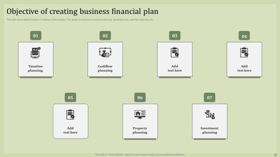 Strategic Financial Plan Ppt PowerPoint Presentation Complete Deck With Slides Slide12