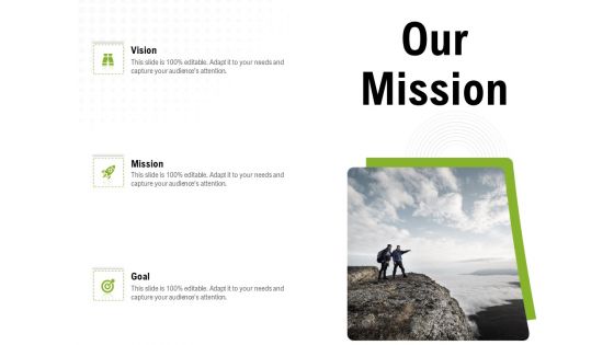 Strategic Growth Technique Our Mission Ppt Professional Gallery PDF