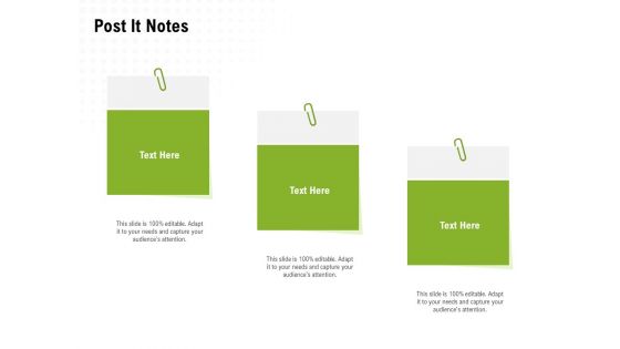 Strategic Growth Technique Post It Notes Ppt Portfolio Show PDF