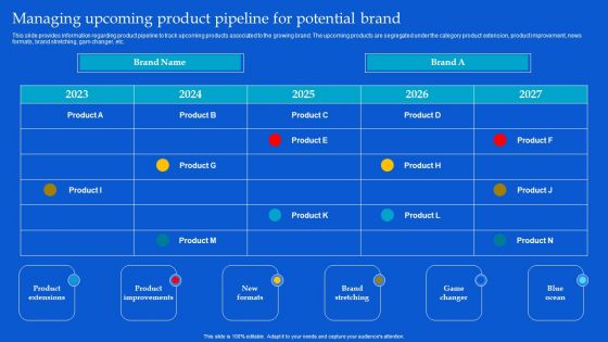 Strategic Guide To Build Brand Personality Managing Upcoming Product Pipeline For Potential Brand Download PDF