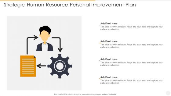 Strategic Human Resource Personal Improvement Plan Background PDF