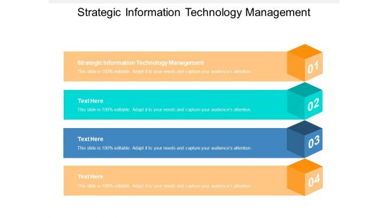 Strategic Information Technology Management Ppt PowerPoint Presentation Infographic Template Example 2015 Cpb