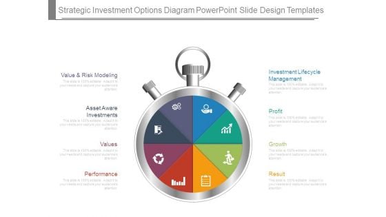 Strategic Investment Options Diagram Powerpoint Slide Design Templates