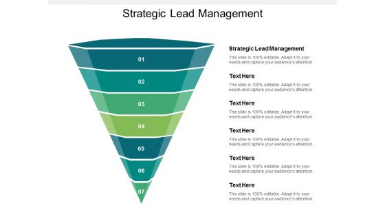 Strategic Lead Management Ppt PowerPoint Presentation Styles Example Cpb