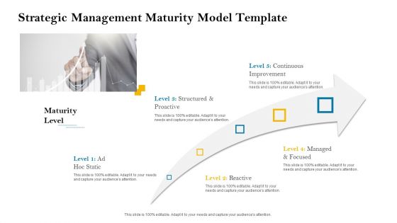 strategic leadership planning procedure strategic management maturity model template ppt powerpoint presentation layouts graphics pdf