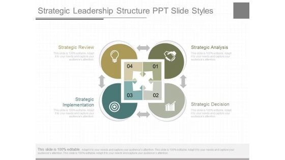 Strategic Leadership Structure Ppt Slide Styles