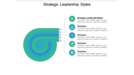 Strategic Leadership Styles Ppt PowerPoint Presentation Outline Layout Ideas Cpb