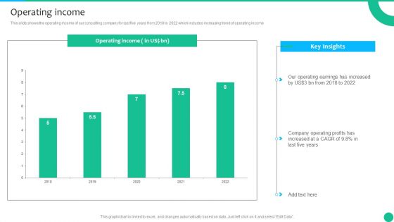 Strategic Management Consultancy Business Profile Operating Income Download PDF