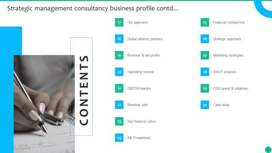 Strategic Management Consultancy Business Profile Ppt PowerPoint Presentation Complete With Slides Slide03
