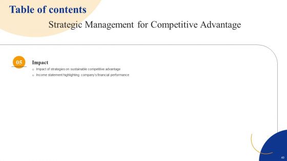 Strategic Management For Competitive Advantage Ppt PowerPoint Presentation Complete Deck With Slides