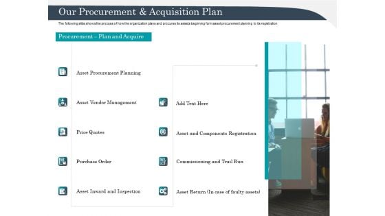 Strategic Management Of Assets Our Procurement And Acquisition Plan Guidelines PDF