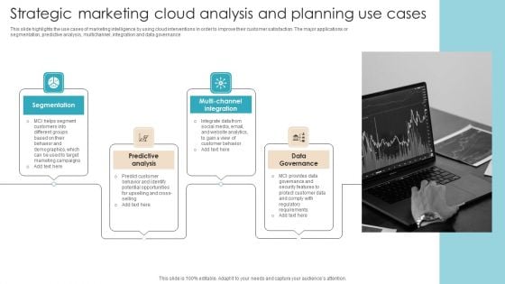 Strategic Marketing Cloud Analysis And Planning Use Cases Themes PDF