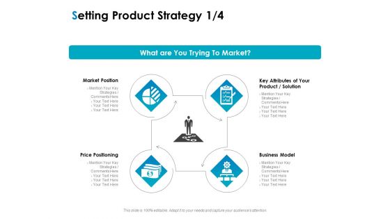 Strategic Marketing Plan Setting Product Strategy Ppt PowerPoint Presentation Slides Graphics Tutorials PDF