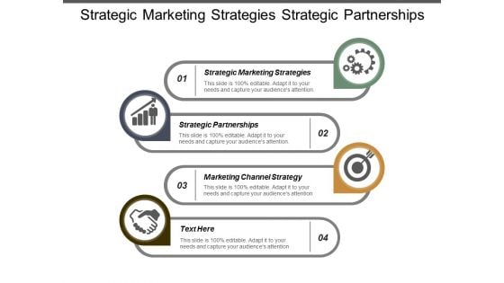 Strategic Marketing Strategies Strategic Partnerships Marketing Channel Strategy Ppt PowerPoint Presentation Icon Graphic Images