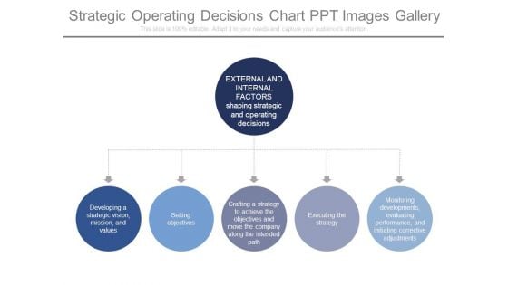 Strategic Operating Decisions Chart Ppt Images Gallery