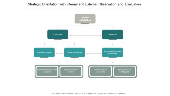 Strategic Orientation With Internal And External Observation And Evaluation Ppt PowerPoint Presentation Ideas Designs Download