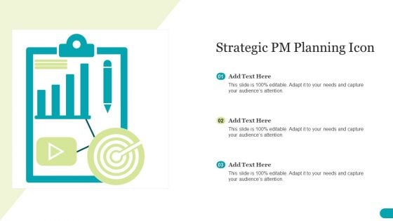 Strategic PM Planning Icon Portrait PDF