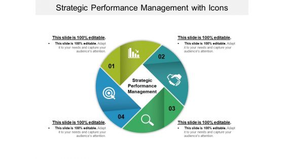 Strategic Performance Management With Icons Ppt PowerPoint Presentation Inspiration Summary