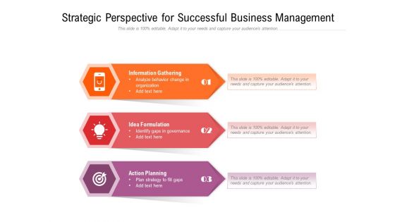 Strategic Perspective For Successful Business Management Ppt PowerPoint Presentation Summary Show PDF Strategic Perspective For Successful Business Management Ppt PowerPoint Presentation Summary Show PDF