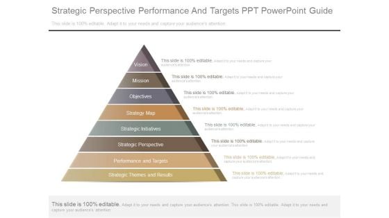 Strategic Perspective Performance And Targets Ppt Powerpoint Guide