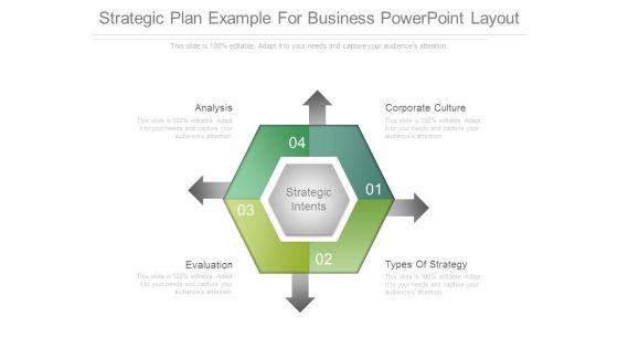 Strategic Plan Example For Business Powerpoint Layout