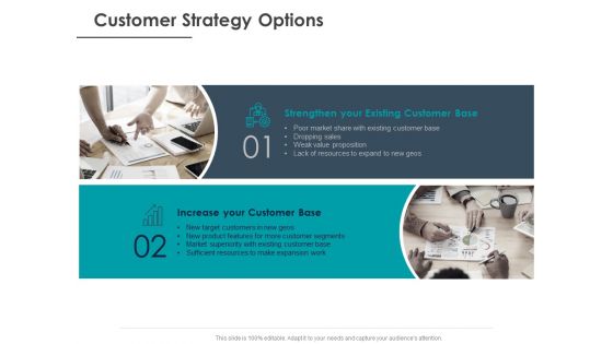 Strategic Plan For Companys Development Customer Strategy Options Ppt PowerPoint Presentation Pictures Deck Strategic Plan For Companys Development Customer Strategy Options Ppt PowerPoint Presentation Pictures Deck