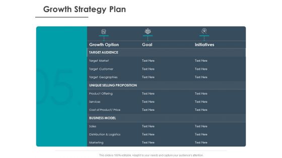 Strategic Plan For Companys Development Growth Strategy Plan Ppt PowerPoint Presentation Ideas Diagrams